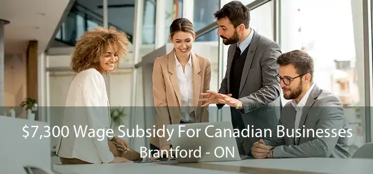 $7,300 Wage Subsidy For Canadian Businesses Brantford - ON
